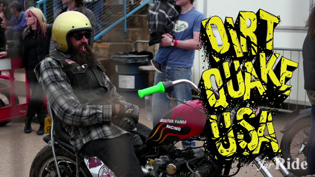 英国人気雑誌「Sideburn」主催の異種格闘技バイクレース「Dirt Quake」とは？