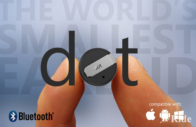 耳栓サイズの世界最小ワイヤレス＆マイク内蔵イヤホン「Dot」これは欲しい！