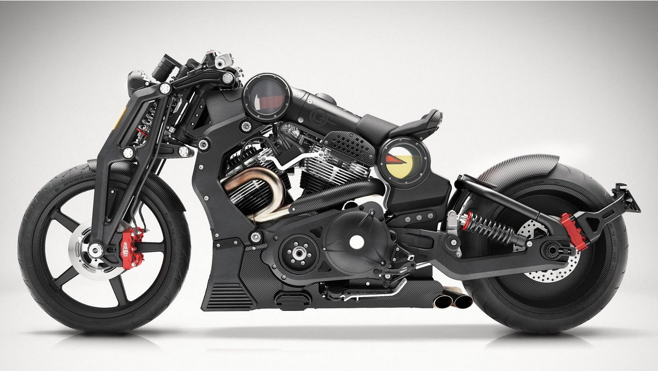 デザイン独創的すぎ 目が釘付けの近未来風ドラッガー P51 G2 Combat Fighter バイクを楽しむショートニュースメディアpaly For Ride プレイフォーライド