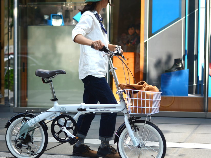 近所の買い物からサイクリングまで、気軽に使える16インチ自転車 