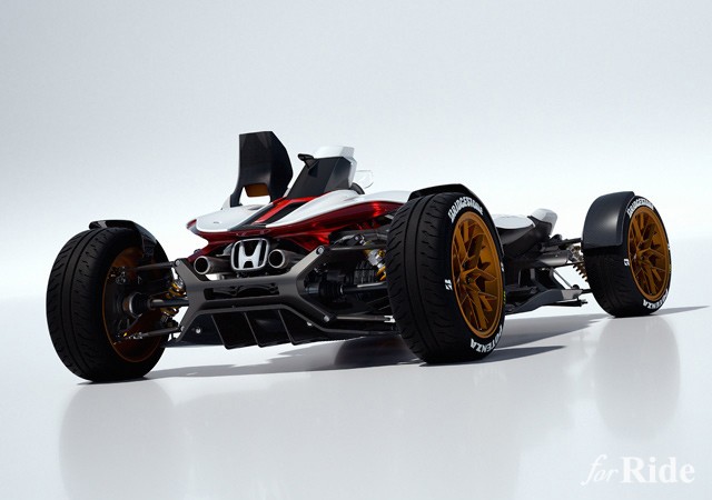 世界初公開となるHONDAのコンセプトモデル「Honda Project 2&4 powered by RC213V」