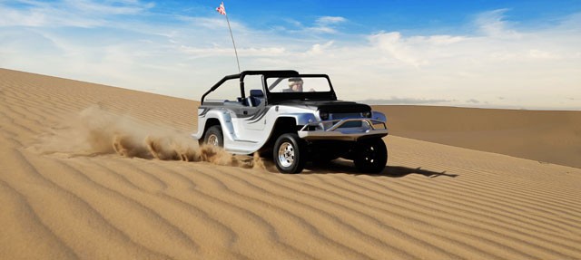 男心をくすぐられる！砂漠から海上まで走れる水陸両用車「WaterCar Panther」