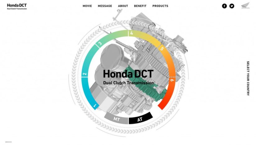 バイクの未来が垣間見える ホンダ Dct の専用サイト開設 バイクを楽しむショートニュースメディアforride フォーライド