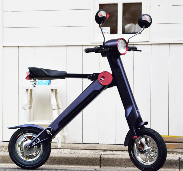 原付登録可能な折りたたみ式電動スクーター「UPQ BIKE me01」がこの夏日本で販売！