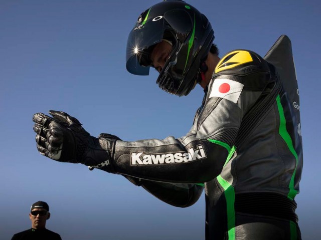 カワサキ・Team 38が「Ninja H2R」でボンネビル・スピードウィークに挑戦！