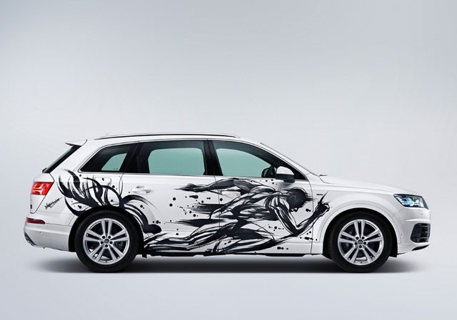 Audi「Q7」×茂本ヒデキチ氏とのコラボカーをヤフオクで販売中！