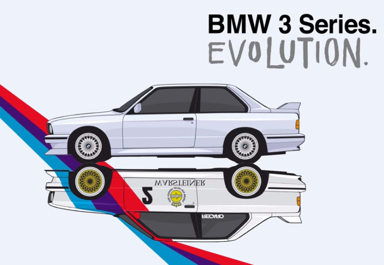 BMW・3シリーズ進化の変遷をたった80秒の動画で振り返る！