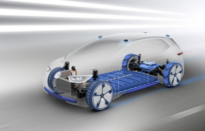 自動運転にも対応！VWの小型EVコンセプトカー「I.D.」はまるでロボット!?