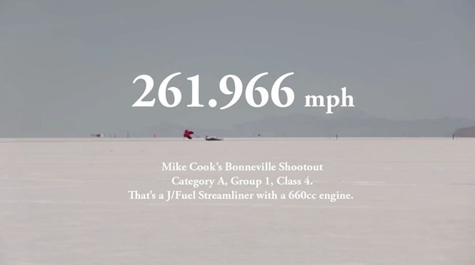 ホンダが「S660」のエンジンを使いボンネビル・スピードウェイで世界最速記録を達成！