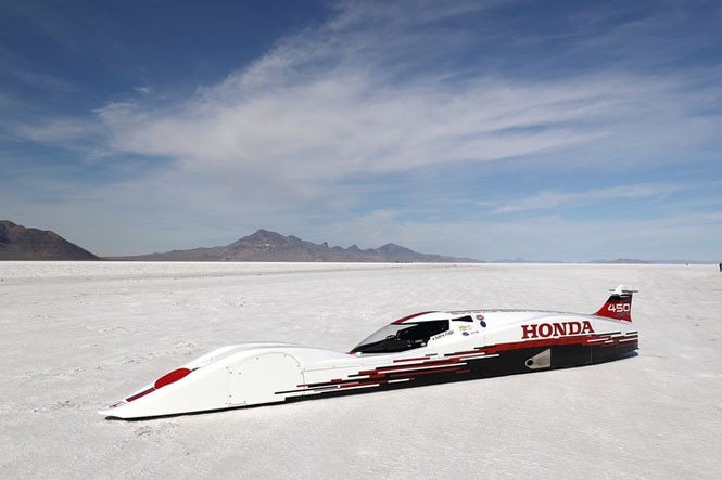 ホンダが「S660」のエンジンを使いボンネビル・スピードウェイで世界最速記録を達成！