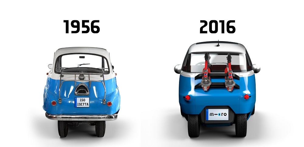 2017年に限定販売!? スイス発の電動ミニカー「Microlino」が「イセッタ」に似すぎてる！
