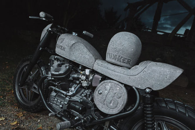 これぞバイク版チキチキマシン！ガンセキオープンな石製「CX500」がヤバ過ぎる！