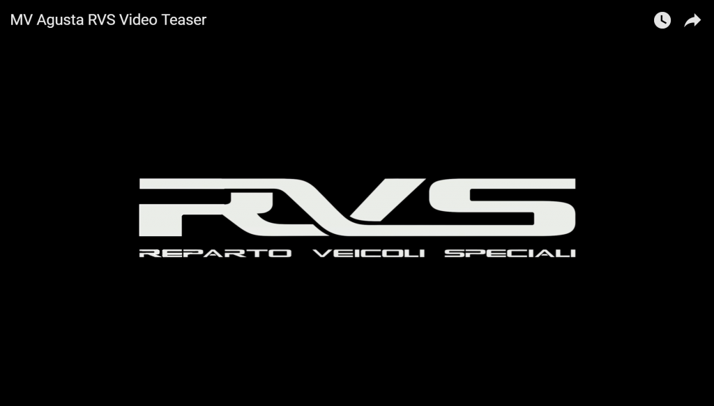 MVアグスタがスクランブラー「RVS」をリリース!? 謎に満ちた動画が公開されたぞ！