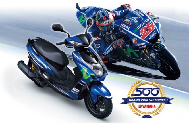 名前が長過ぎる……ヤマハ「シグナスX XC125SR」Movistar Yamaha MotoGP Editionが限定で発売！