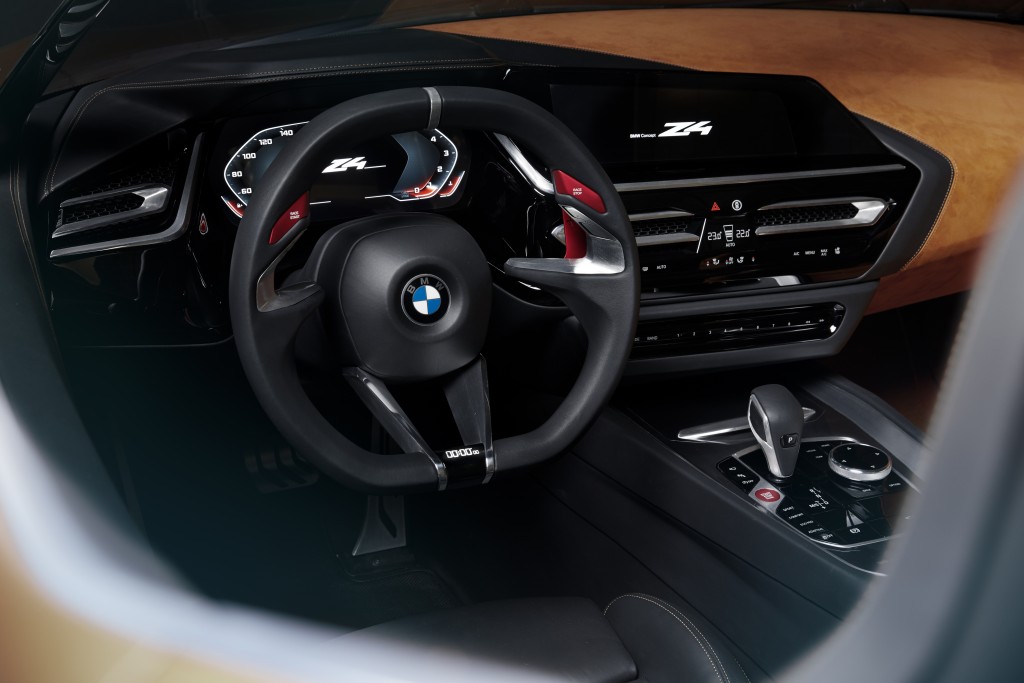 2018年に市販予定！BMW「Concept Z4」はユニークな工夫がされたインテリアにも注目したい！