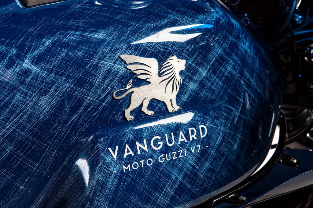 モトグッツィ「V7」50周年を記念してVanguardが製作したカフェレーサーが実に美しい！