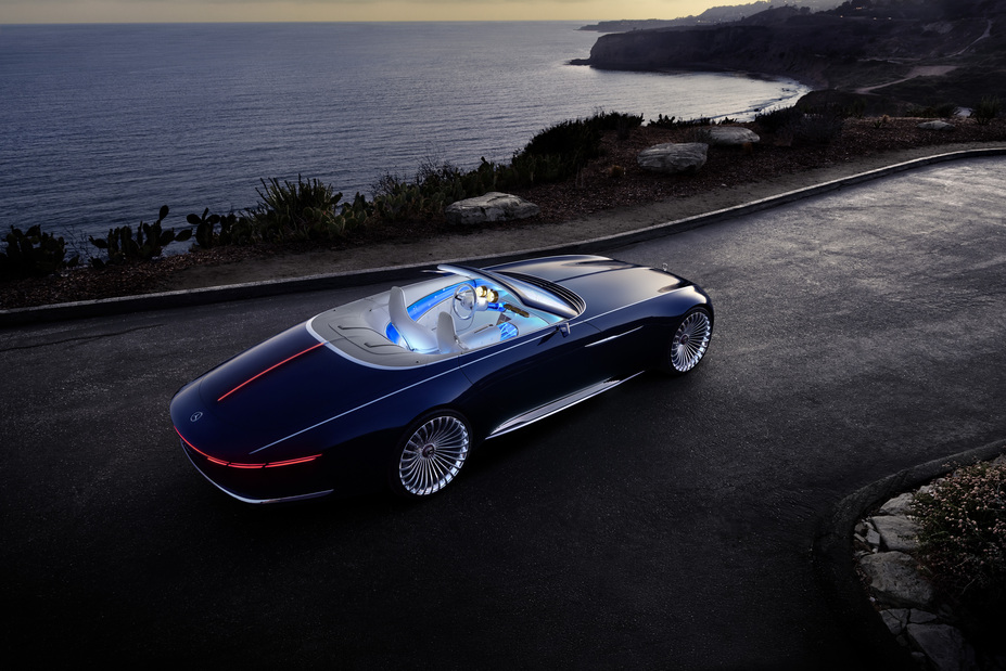 これはエレガント！メルセデスが発表した「Vision Mercedes-Maybach 6 Cabriolet」が流麗すぎる！