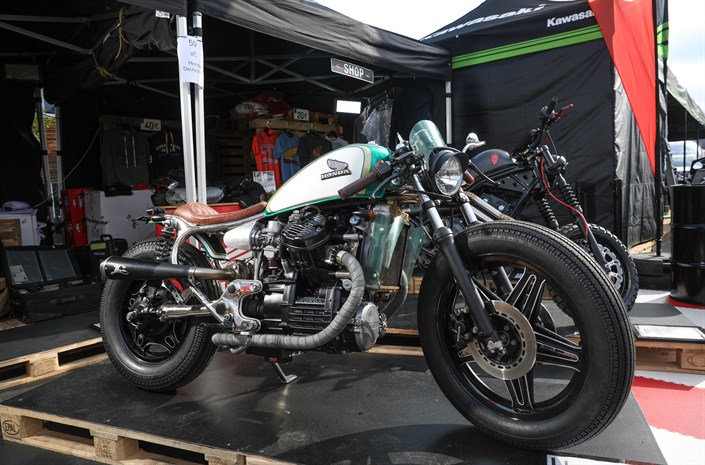 例えば「VFR1200F」！ホンダがヨーロッパのイベントに展示した８台のカスタムバイクがどれも秀逸