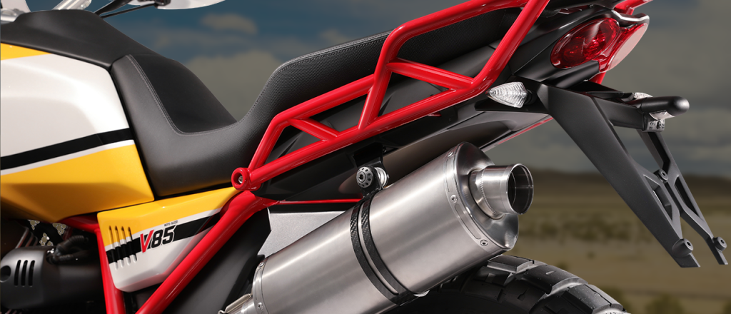 クラシカルなオフローダー！モトグッツィ「V85」はミラノショー最大の”忘れ去れたナイスバイク”