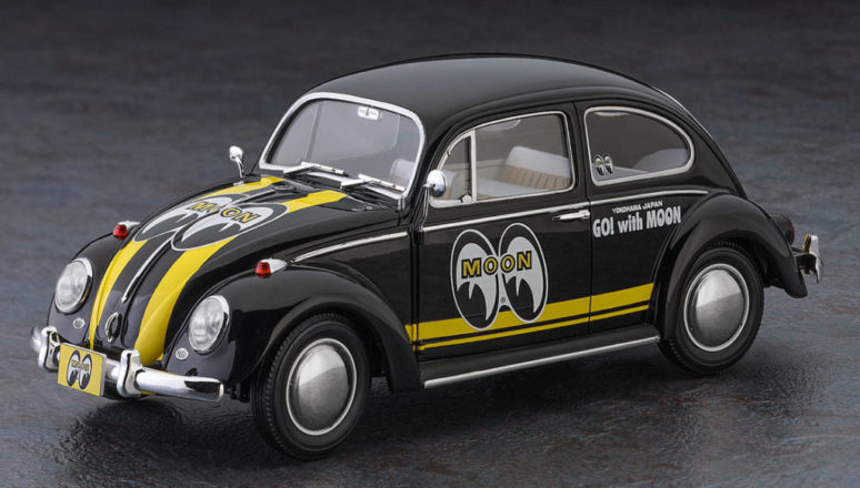 コレは可愛い！VWビートル “ムーンアイズ”がハセガワのプラモで登場！