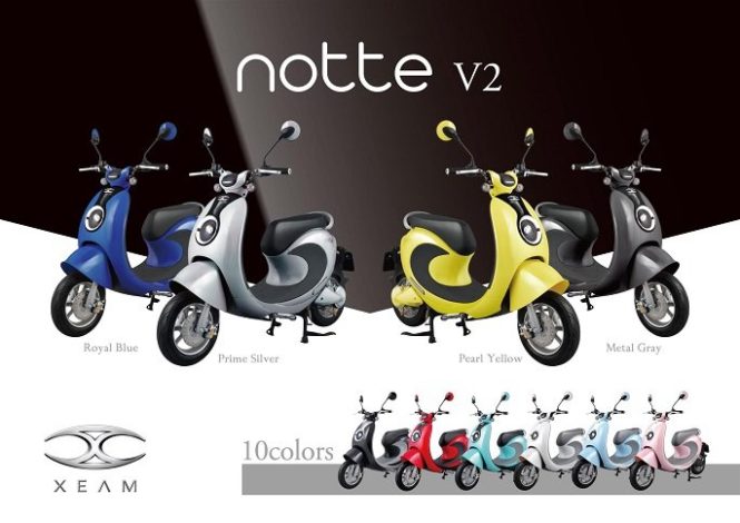 125㏄クラスの電動バイクも進化中!?「notte V2」の最高速度はこれで納得できる？