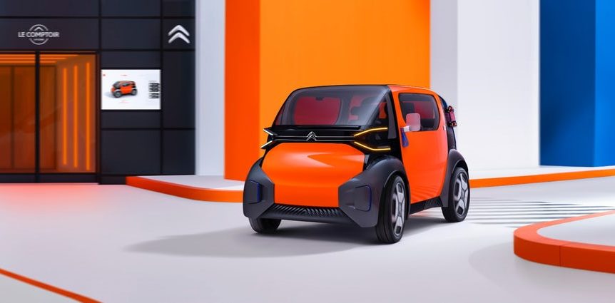 16歳&免許不要！チョロQみたいなシトロエンの超小型EV「AMI ONE CONCEPT」が斬新すぎる！