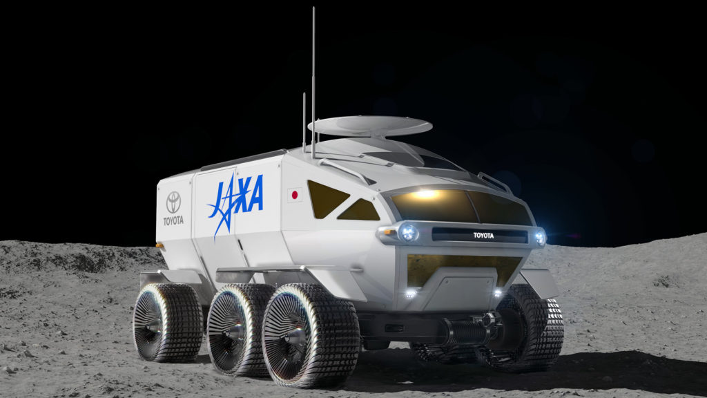 地球を制圧したトヨタ車が月面を走る！トヨタとJAXAが検討する「有人ローバ」は意外にデカい！