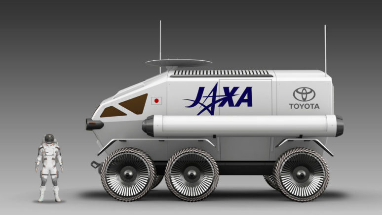 地球を制圧したトヨタ車が月面を走る！トヨタとJAXAが検討する「有人ローバ」は意外にデカい！