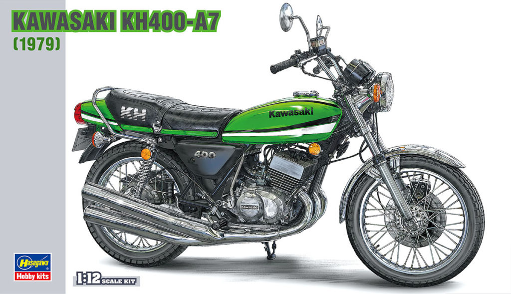 コレは欲しい カワサキの空冷2スト3気筒モデル Kh400 がハセガワのプラモデルで蘇る バイクを楽しむショートニュースメディアplay For Ride プレイフォーライド