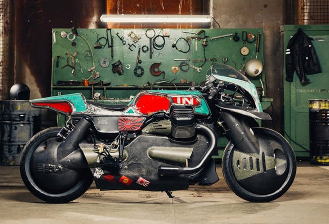 【芸術×バイク】イタリアのビルダーが作ったカスタムバイクが想像を絶していた！