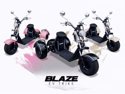 【オヤジの玩具】電動ミニトライクが「BLAZE」のラインナップに追加！
