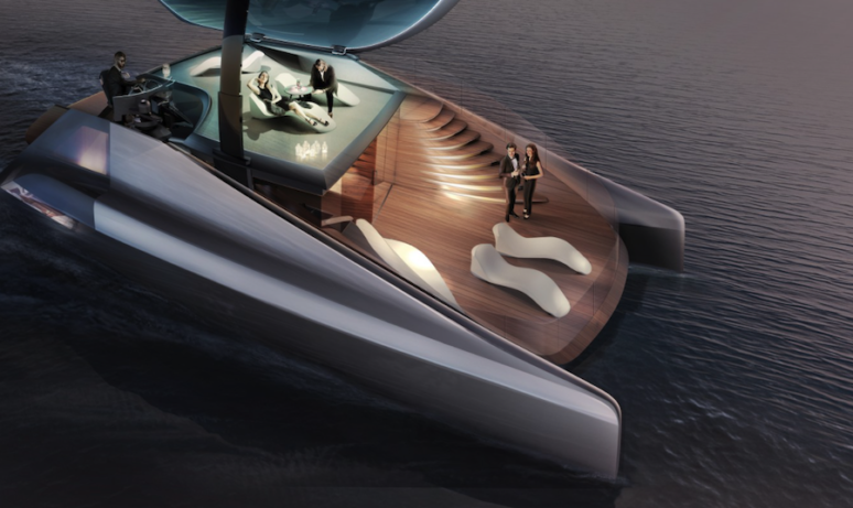 ヨット界のテスラ!? 幾何学デザインが美しい電動ヨットに注目！