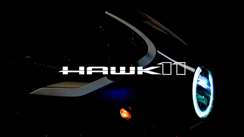 【世界初公開】ホンダの新型市販予定車「HAWK 11(ホークイレブン)」が大阪モーターサイクルショーで公開！