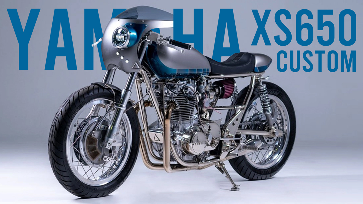 大人な雰囲気の極上カスタム！XS650ベースのカフェレーサー【パーパス・ビルト・モト】