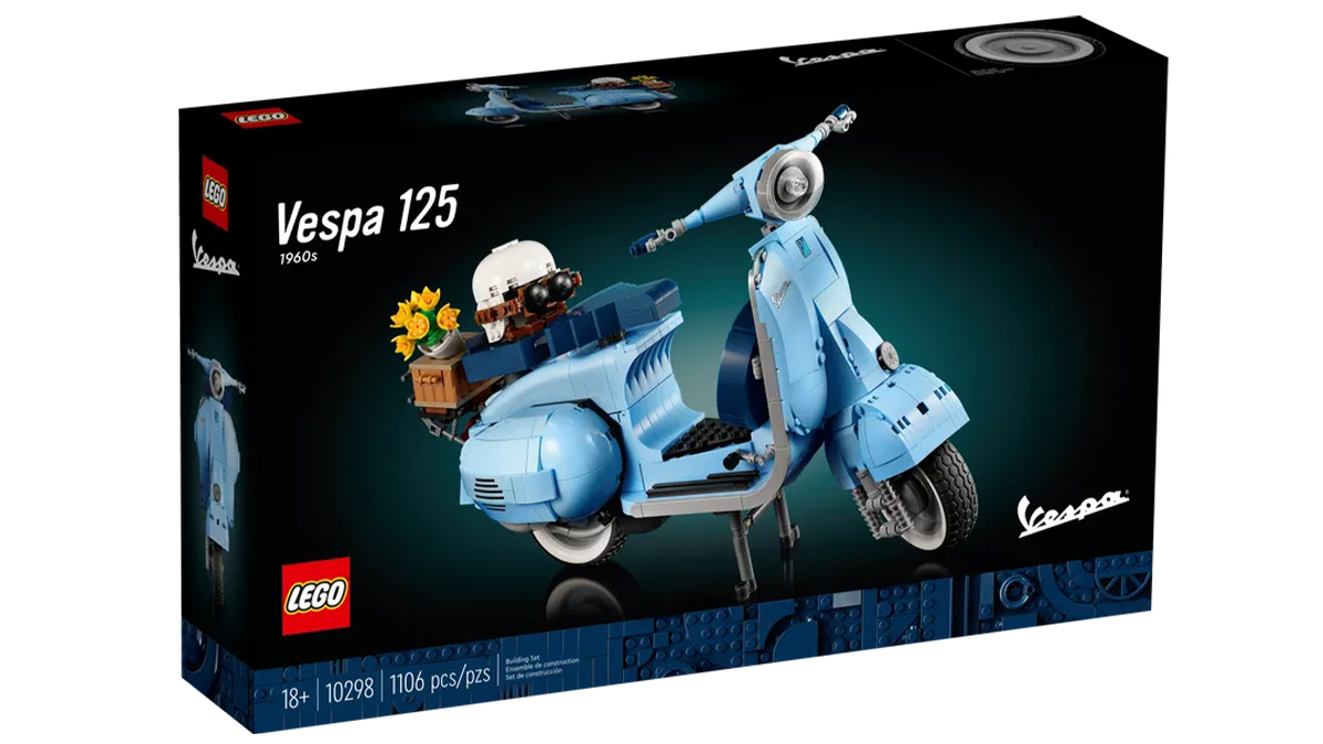 【ベスパファン垂涎】ベスパ発売75周年を記念して60年代モデルをモチーフにした「LEGO Vespa 125」がレゴから発売！