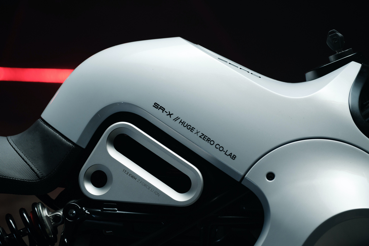 【最強コラボ！】ゼロモーターサイクルズ×ヒュージデザインによるモダンなEVバイク「SR-X」のコンセプトを発表！