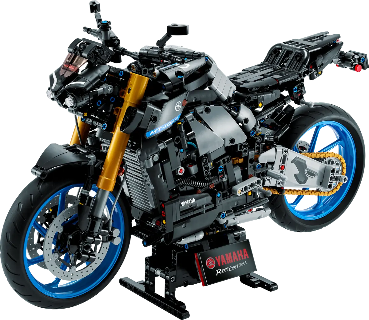 ヤマハのバイクが遂にレゴ®ブロックに初登場！“The king of MT”の名をいただく「MT-10 SP」をレゴで完全再現！