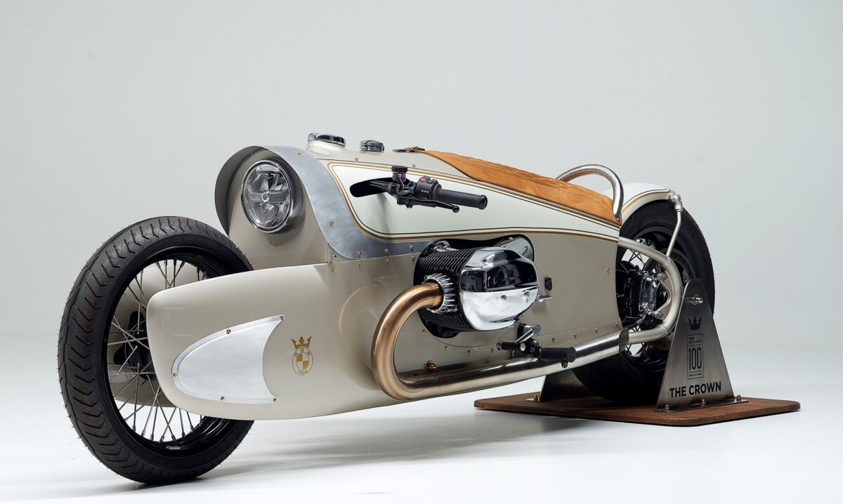 【BMWモトラッド100周年記念】カスタム界の巨匠キングストンカスタムが制作した渾身のカスタムバイク！