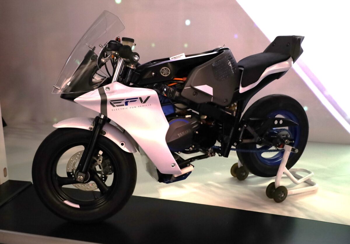3輪アドベンチャーや水素スクーターなど未来のモビリティが大集結！Japan Mobility Show 2023【ヤマハ】