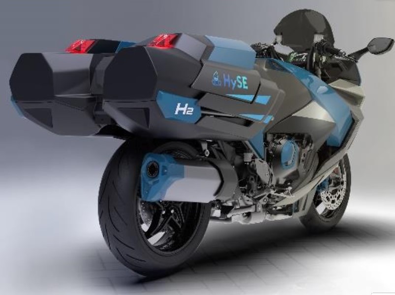 近未来的でカッコいい！カワサキが水素エンジンを搭載したコンセプトモデルを発表