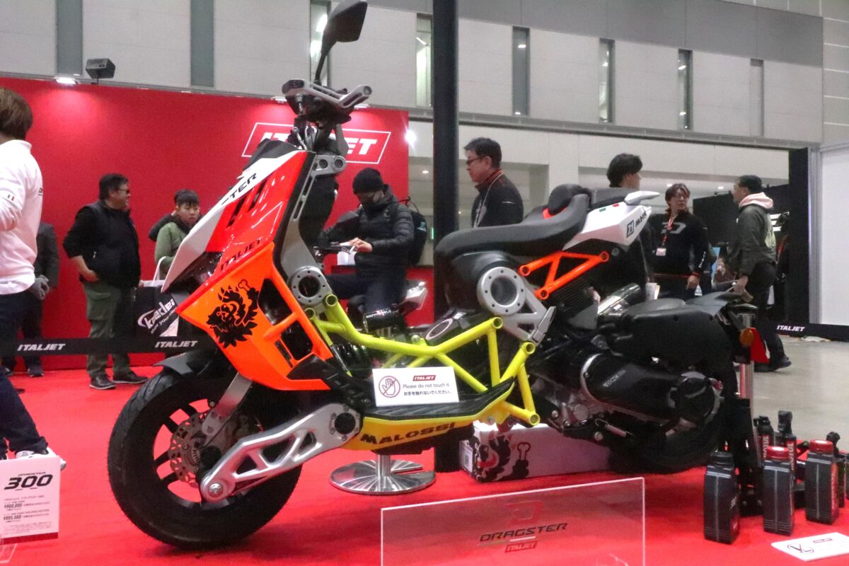 イタルジェットの日本初公開モデル「ドラッグスター300」が日本発売決定！【東京モーターサイクルショー2024】