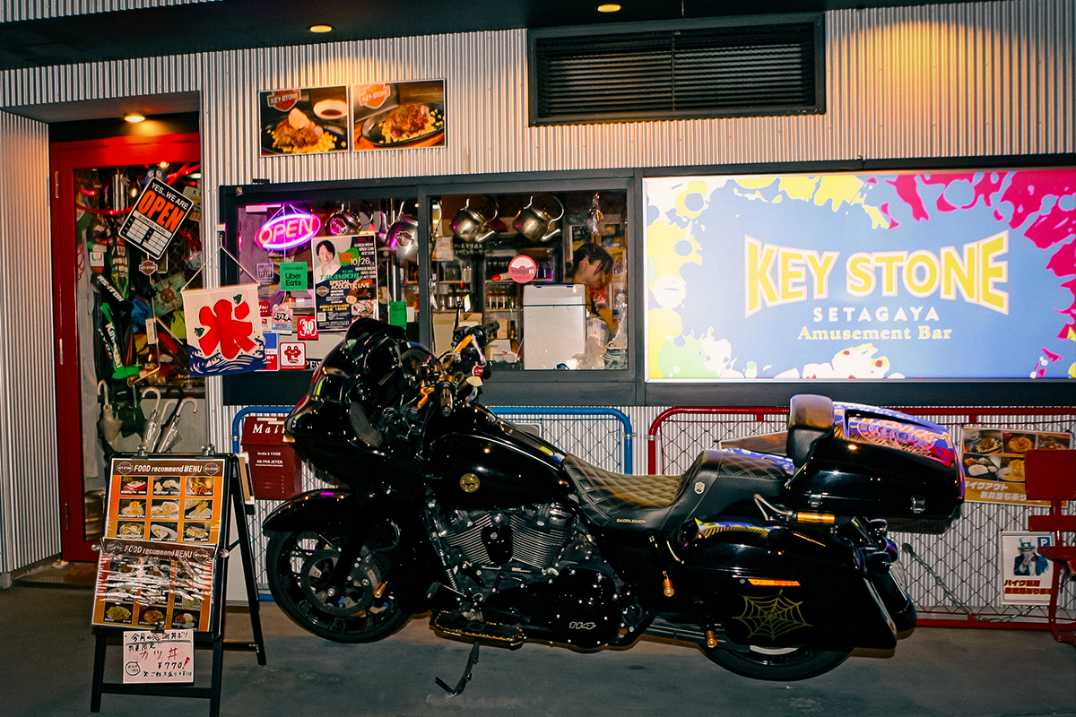 23区内でバイクの駐輪場完備！絶品の洋食が味わえる「KEY STONE SETAGAYA」