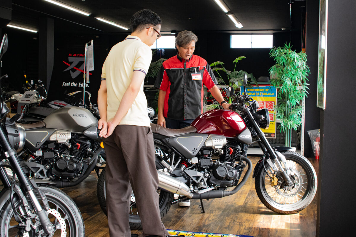 【国内未発売・CBF190TR】気になる“あのバイク”はどこで買える？バイク館に行って聞いてみた