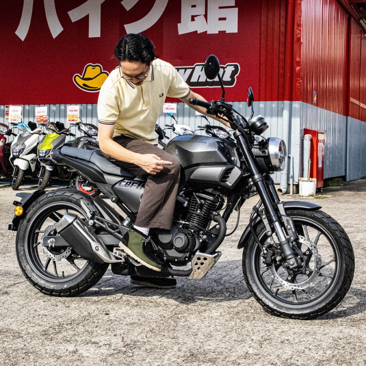 【国内未発売・CBF190TR】気になる“あのバイク”はどこで買える？バイク館に行って聞いてみた