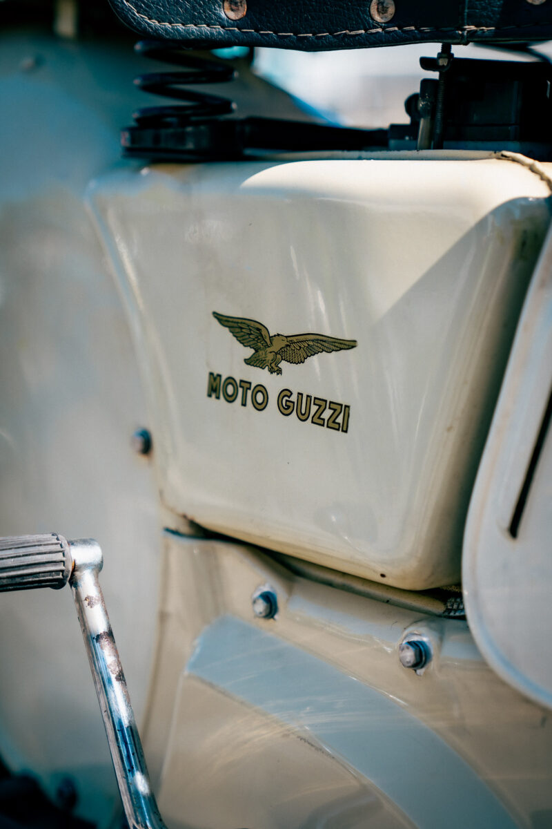 SNSでの呟きがきっかけとなり入手した1台。Moto Guzzi Galletto