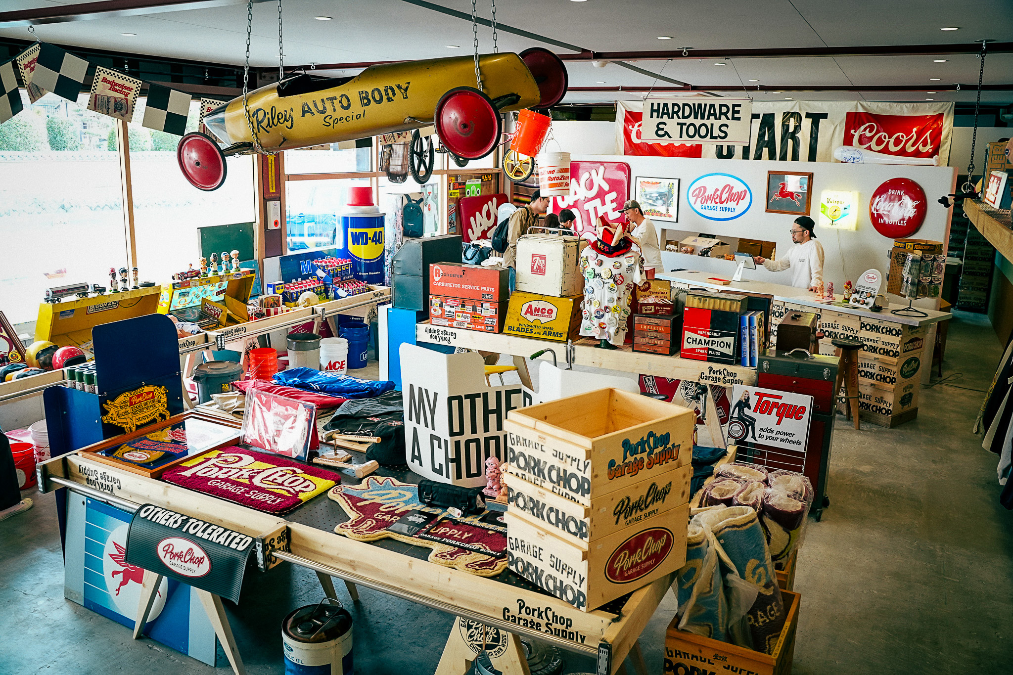 鴨居にオープン】 PORKCHOP GARAGE SUPPLY 気になる新店舗は