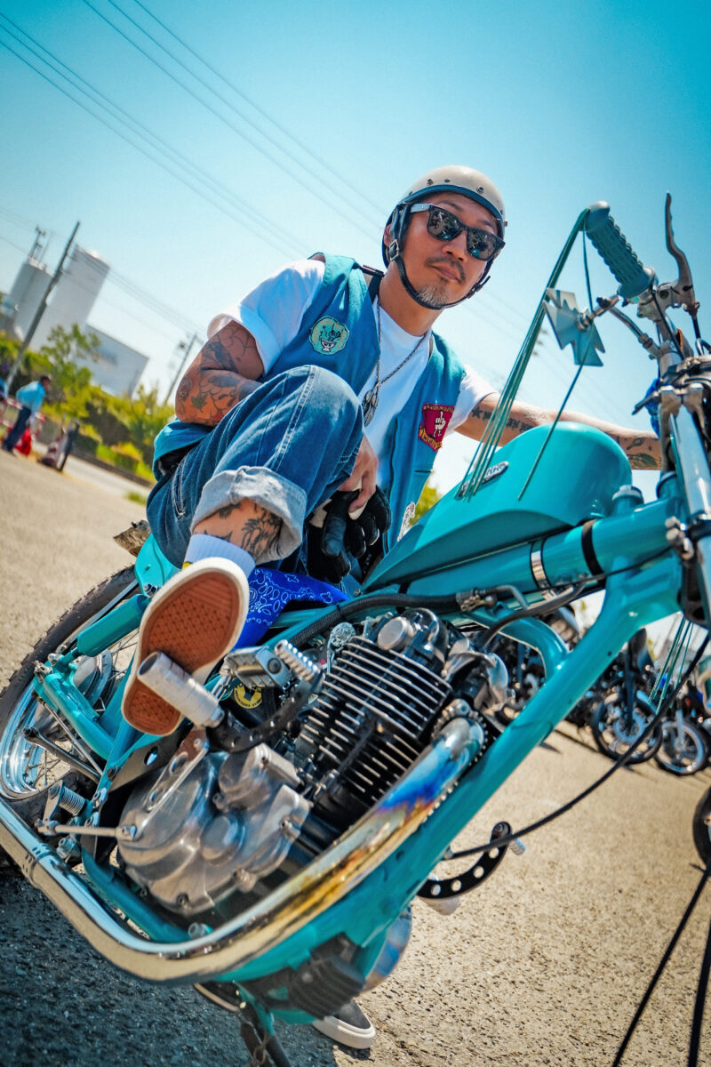 青空が似合うSRチョッパー