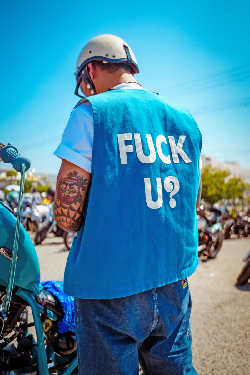 青空が似合うSRチョッパー