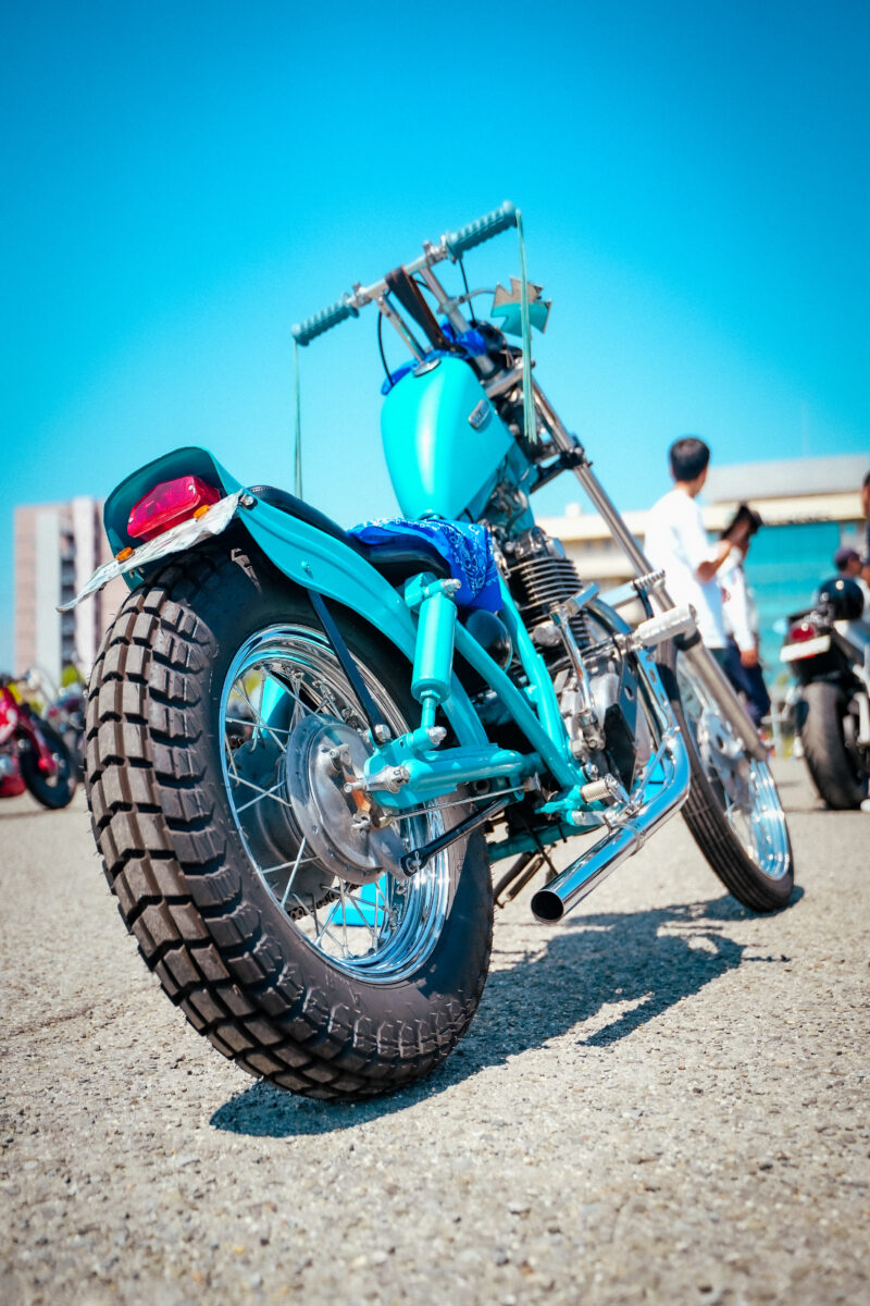 青空が似合うSRチョッパー