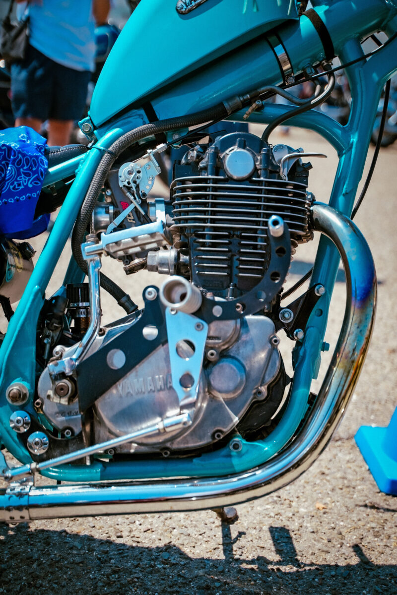 青空が似合うSRチョッパー